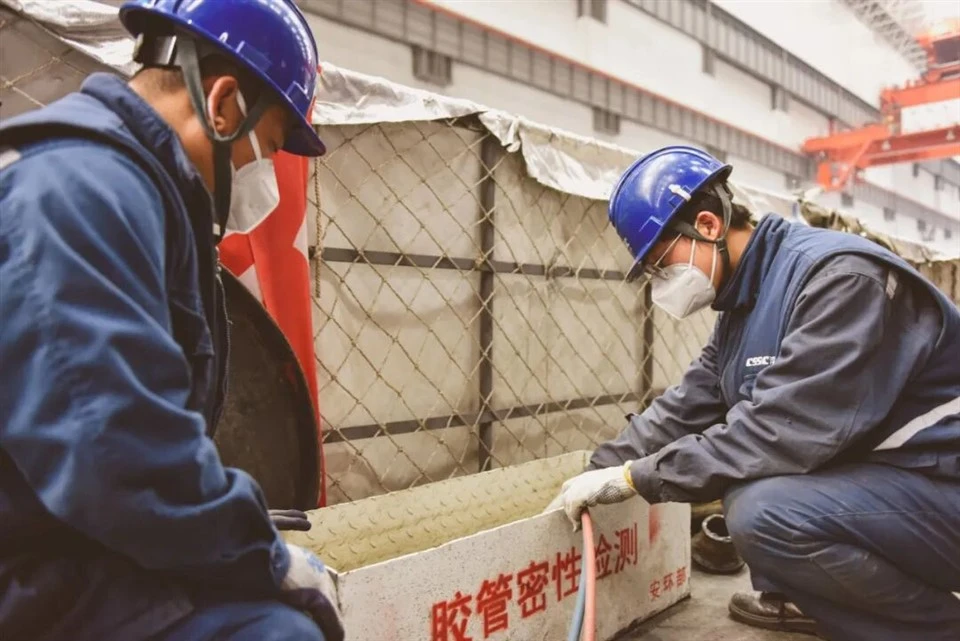 Inspecció de mànegues de goma
